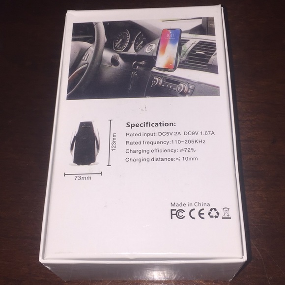 Smart Sensor Car Wireless Charger S5 IPhone 8, X - Picture 4 of 4
